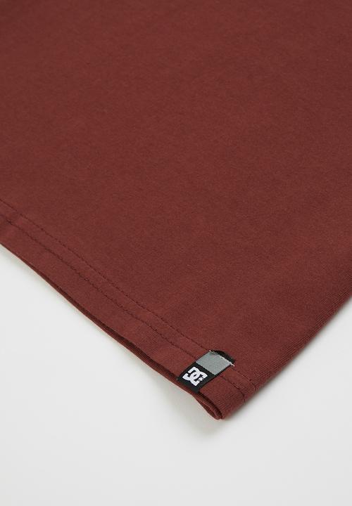 DC - Boxed in tee - burgundy