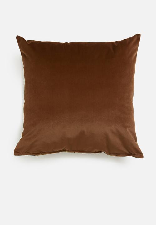 Hertex Haus - Hawaii cushion cover - mud
