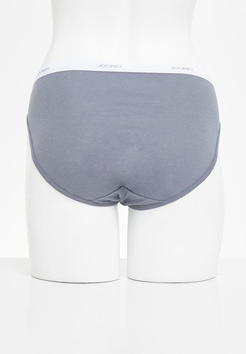 Jockey - 6-pack value plain bikini - multi