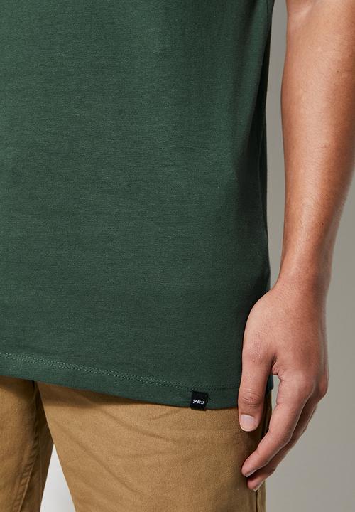 Superbalist - Nate crew neck tee - dark green