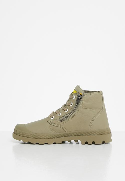 Palladium - Pampa mid hi lth zip - dune