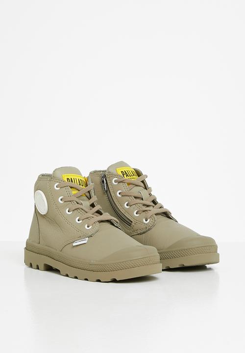 Palladium - Pampa mid hi lth zip - dune