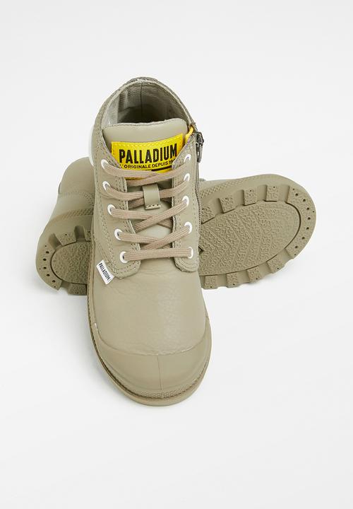 Palladium - Pampa mid hi lth zip - dune