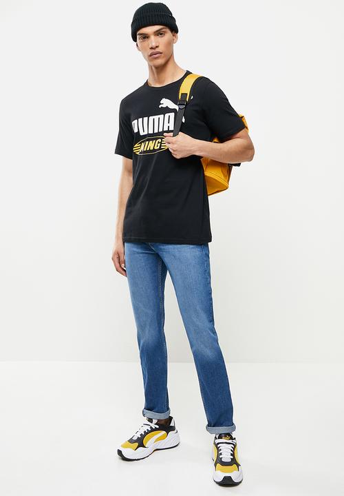PUMA - Iconic king tee - puma black