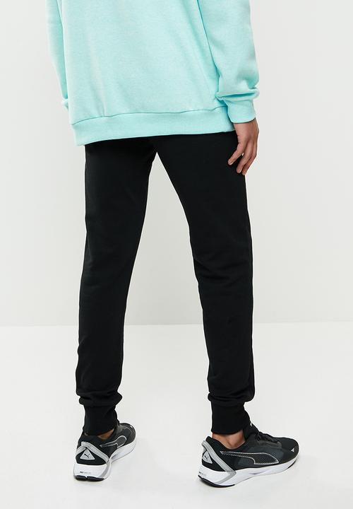 PUMA - Ess slim pants tr - medium gray heather