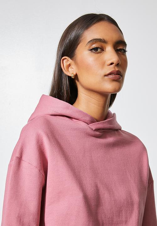 Superbalist - Crop hoodie - pink
