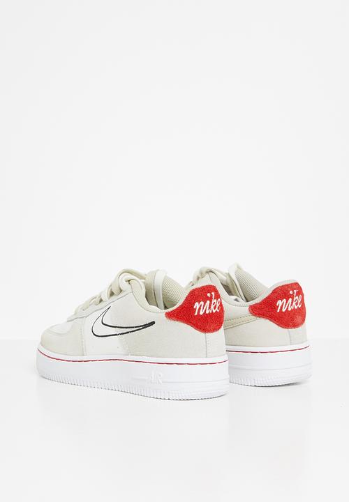 Nike - Nike air force 1 lv8 s50 - light stone/black-sail-university red