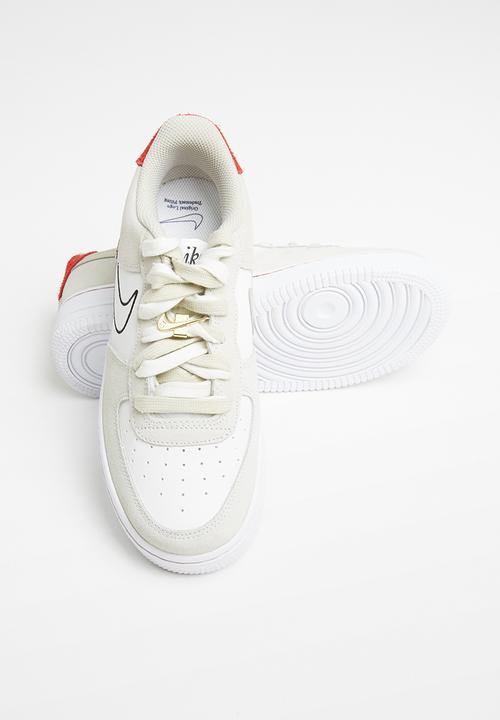 Nike - Nike air force 1 lv8 s50 - light stone/black-sail-university red