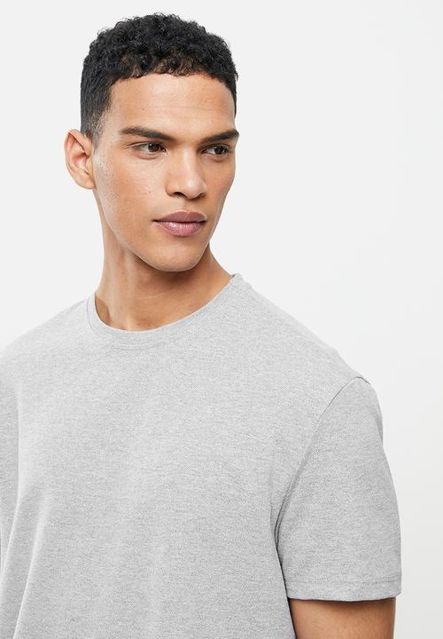 Trendyol - Basic top & shorts pj set - grey