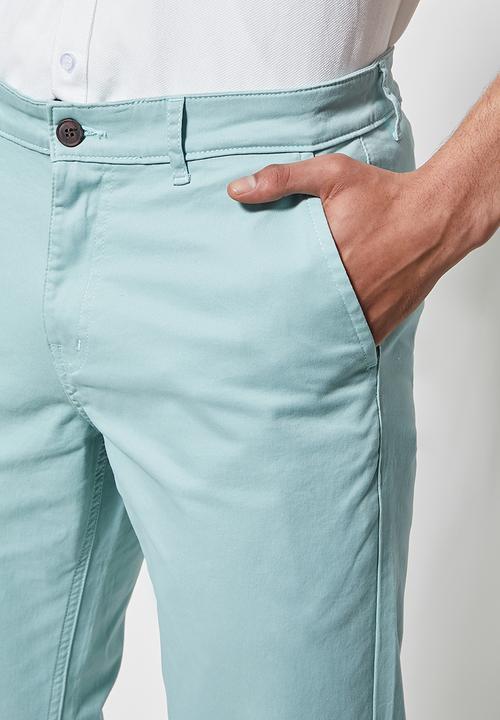 Superbalist - Caleb slim chino - blue