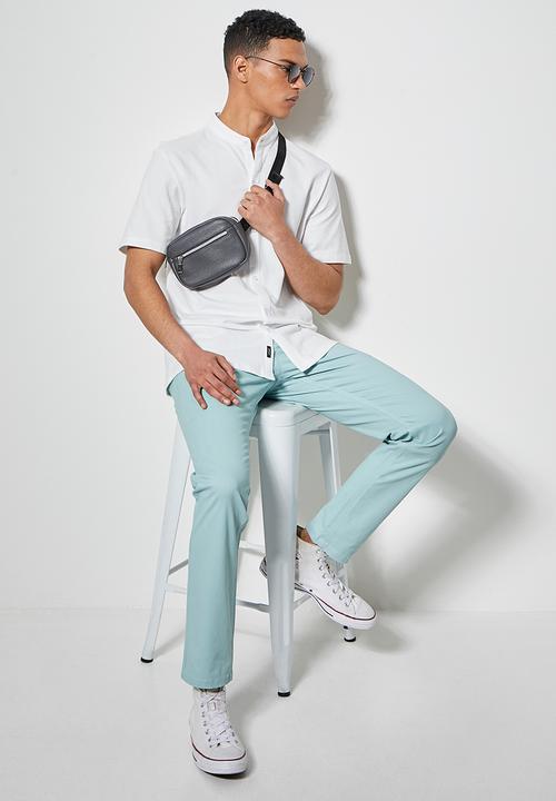 Superbalist - Caleb slim chino - blue