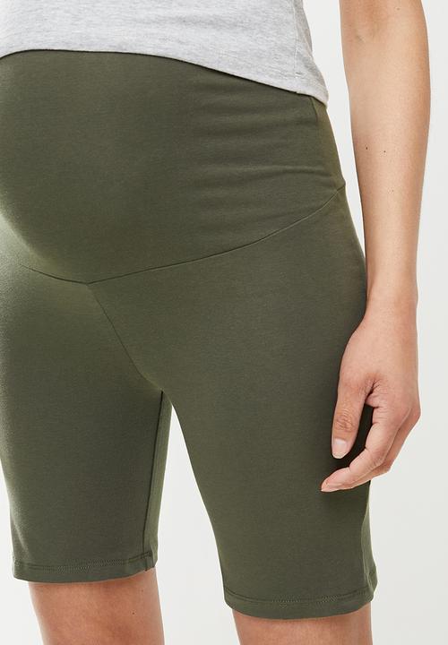 Superbalist - Cotton cycle shorts - olive