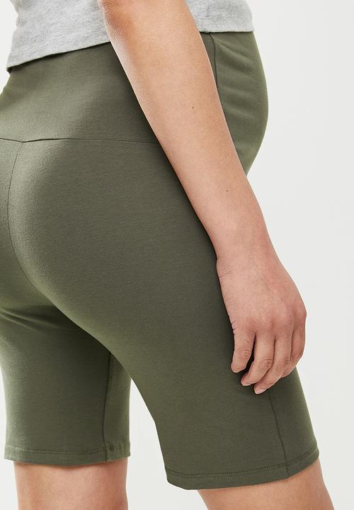 Superbalist - Cotton cycle shorts - olive