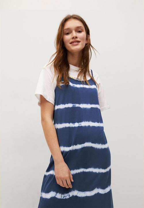 MANGO - Vestido eva - blue