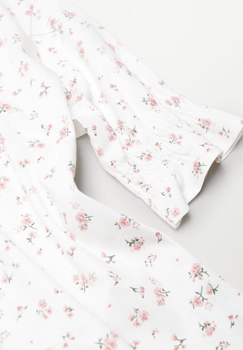 MANGO - Cannes short sleeve tee - white