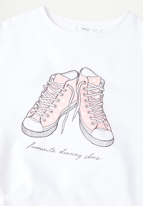 MANGO - Candy8 short sleeve tee - white