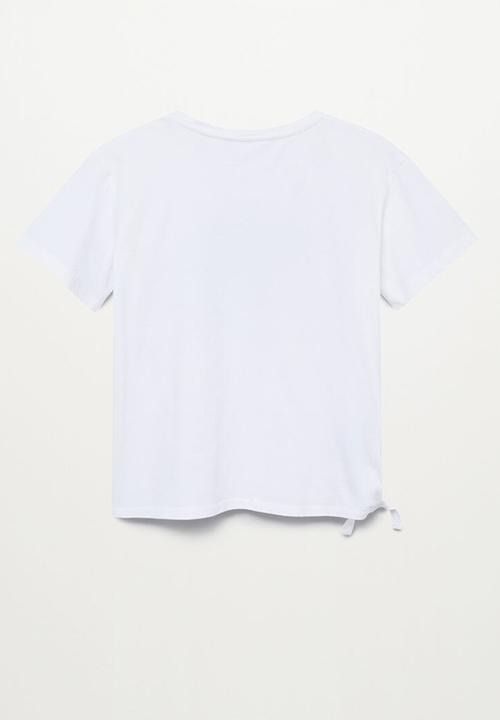 MANGO - Elephant short sleeve tee - white