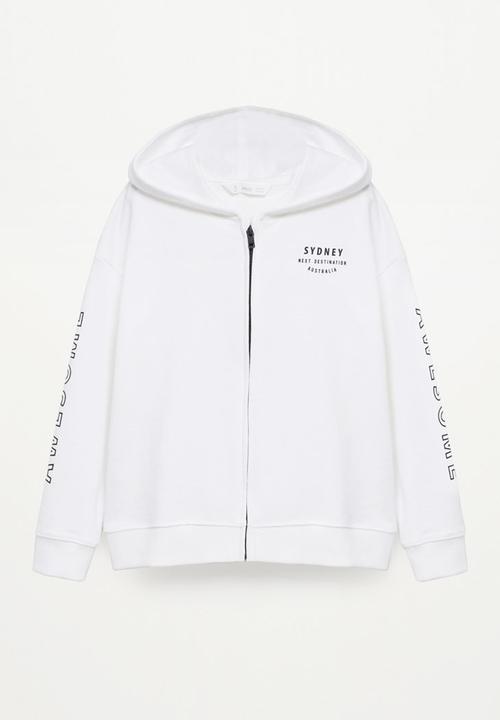 MANGO - Sweatshirt sydney - white 