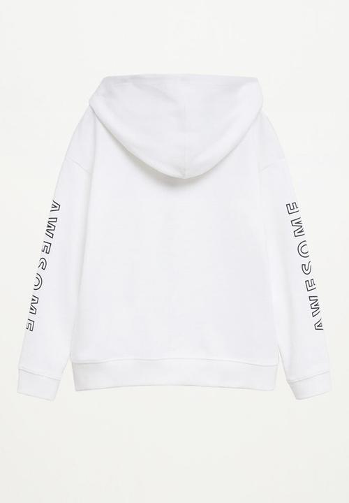 MANGO - Sweatshirt sydney - white 