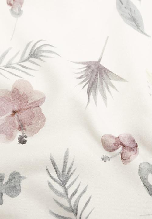 MANGO - Garden sweatshirt - white