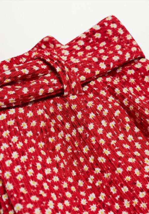 MANGO - Short rovisho - red