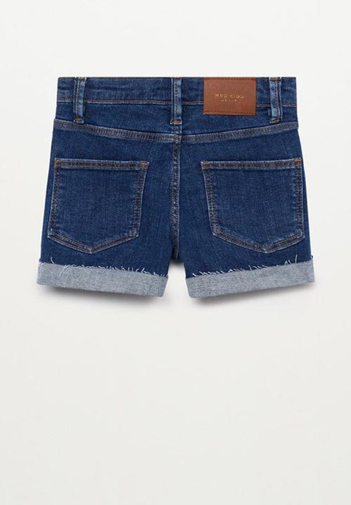 MANGO - Shorts chip - dark blue