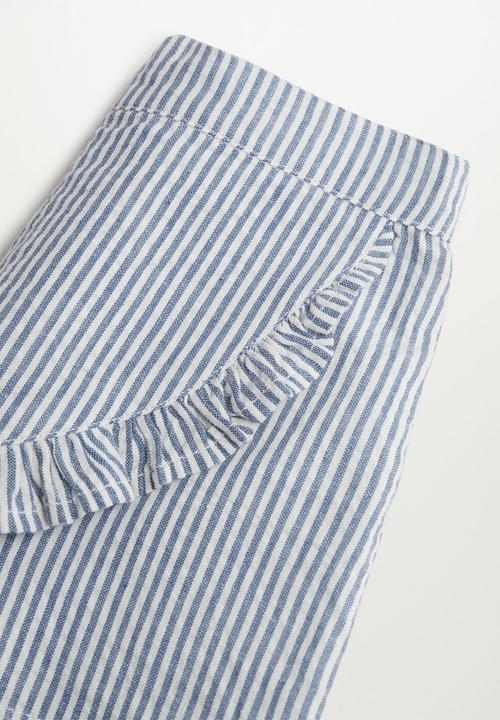 MANGO - Shorts marga - blue