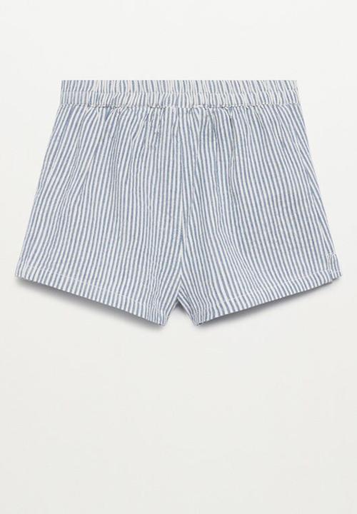 MANGO - Shorts marga - blue