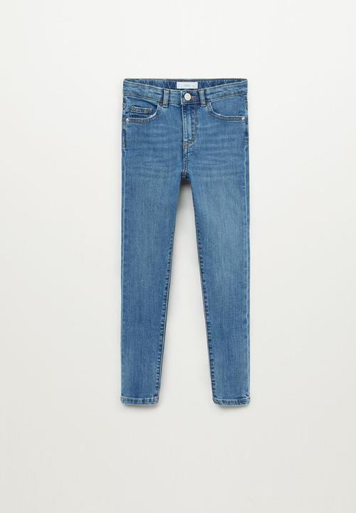 MANGO - Girls skinny jeans - blue