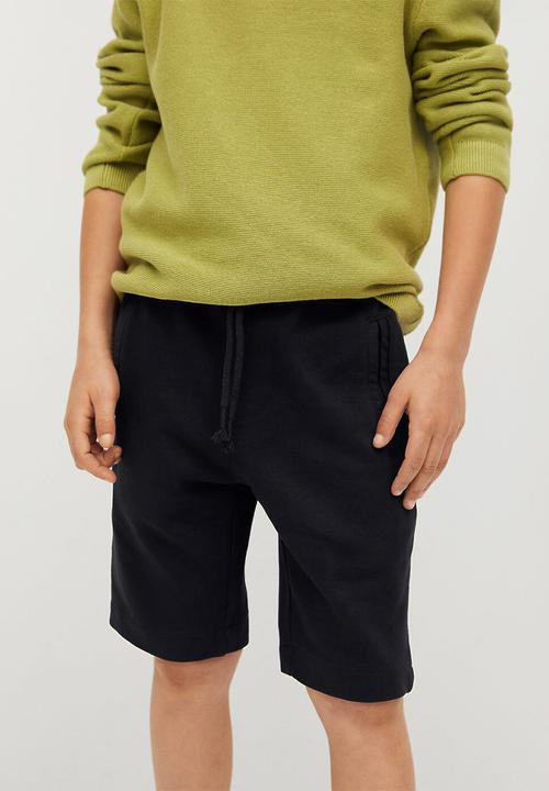 MANGO - Bermuda shorts mark - black