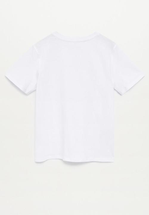 MANGO - T-shirt thinking - white
