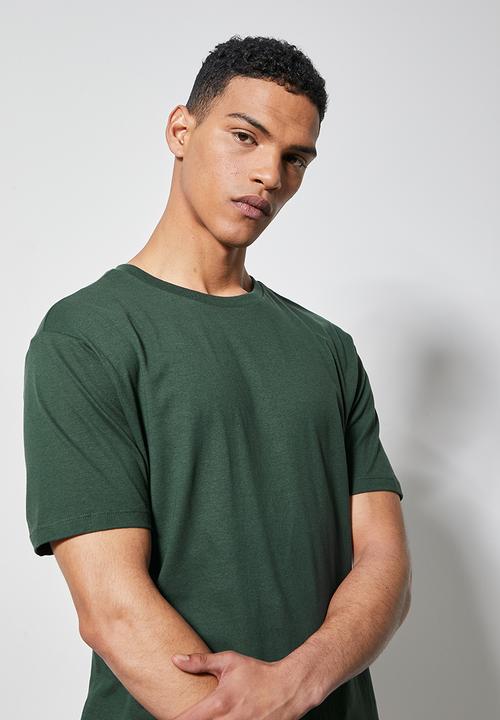 Superbalist - 2 Pack Nate crew neck tee - beige & dark green