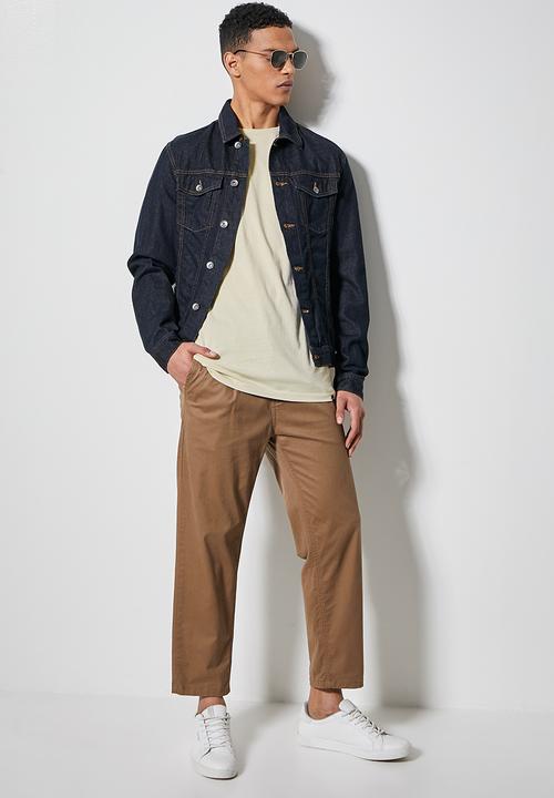 Superbalist - 2 Pack Nate crew neck tee - beige & dark green