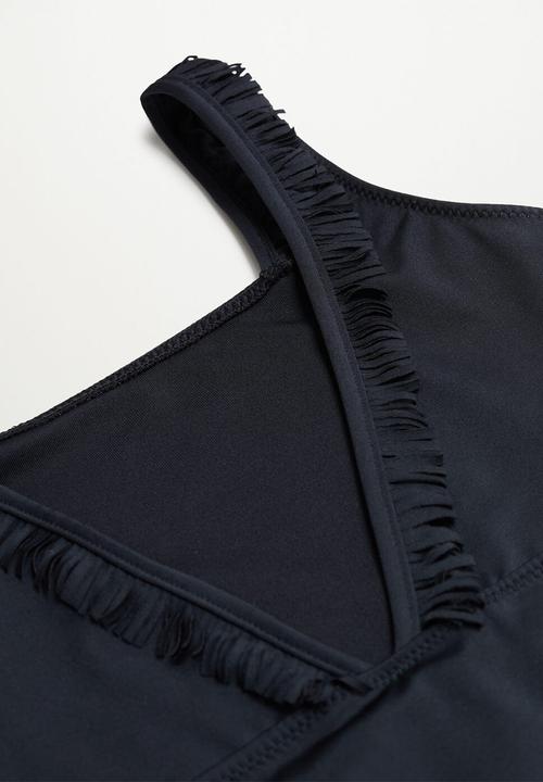 MANGO - Swimset flecos - black