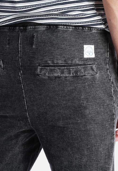 Native Youth - Acid Wash Jogger Pant