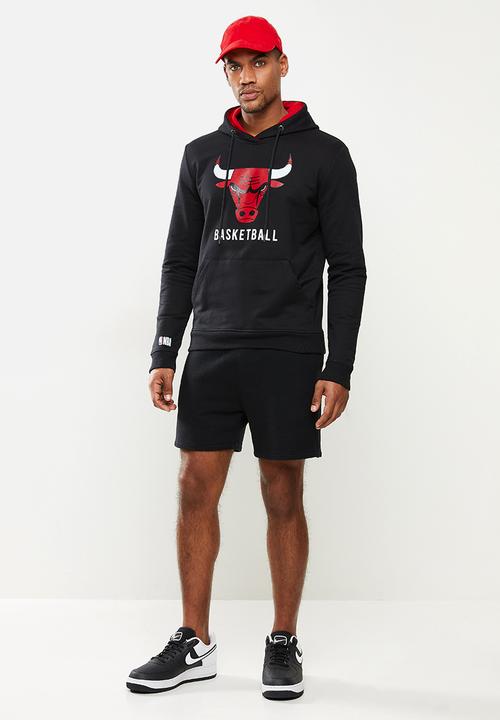 NBA - Bulls hooded sweater - black