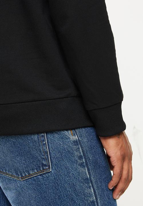 STYLE REPUBLIC - Plain crew neck sweat top - black