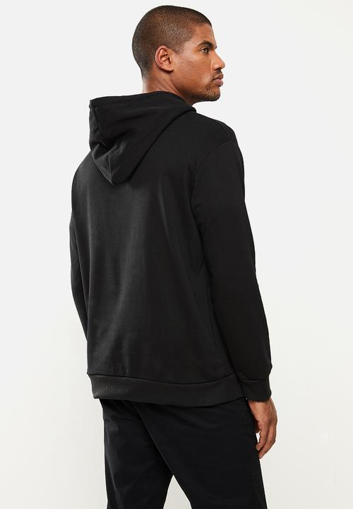 STYLE REPUBLIC - Plain hoodie pullover sweat - black