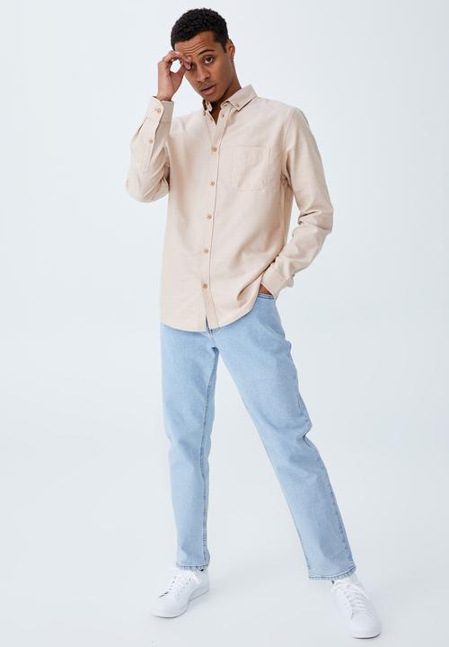 Cotton On - Brunswick shirt 3 - cookie