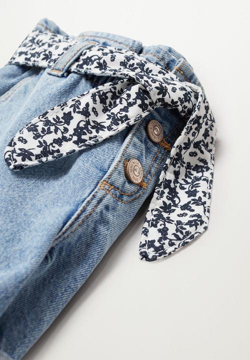 MANGO - Shorts gala - blue