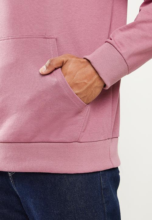 STYLE REPUBLIC - Plain hoodie pullover sweat - purple