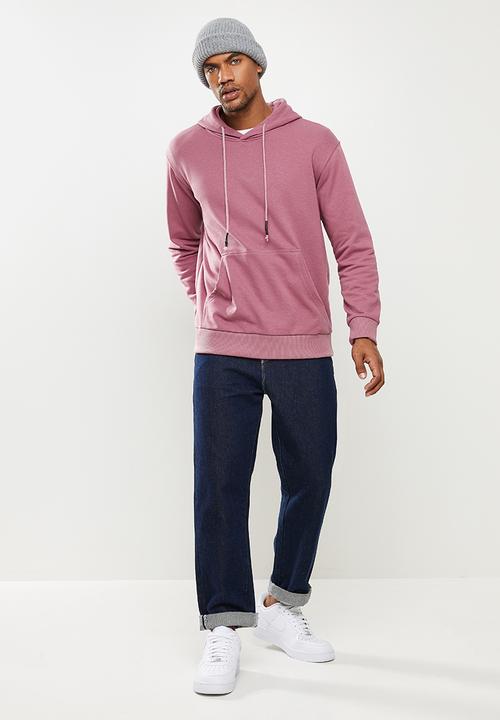 STYLE REPUBLIC - Plain hoodie pullover sweat - purple