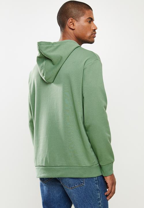 STYLE REPUBLIC - Plain hoodie pullover sweat - green