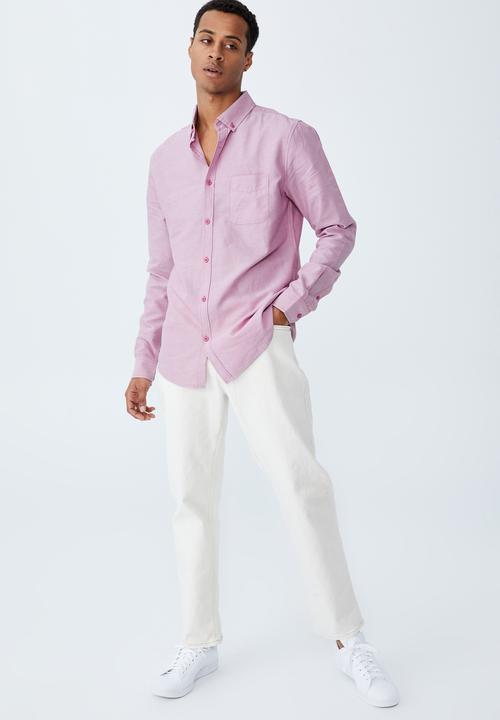 Cotton On - Brunswick shirt 3 - washed rose