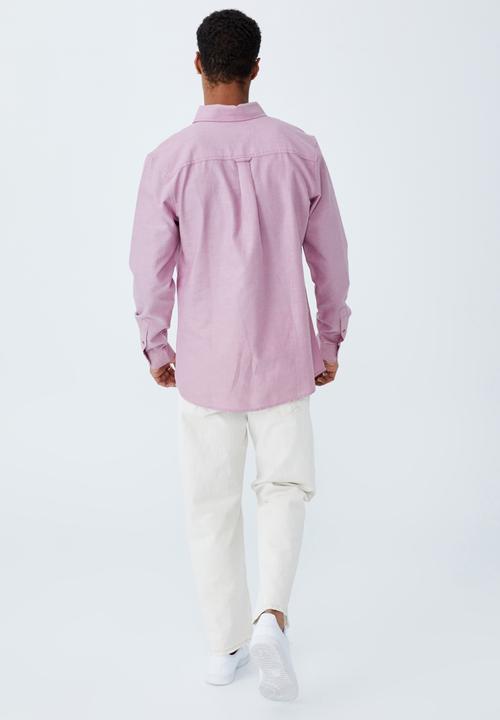 Cotton On - Brunswick shirt 3 - washed rose