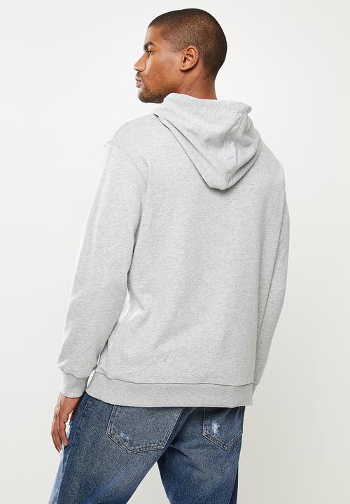 STYLE REPUBLIC - Plain hoodie pullover sweat - grey