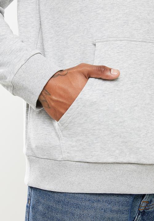 STYLE REPUBLIC - Plain hoodie pullover sweat - grey