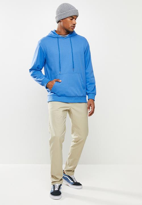 STYLE REPUBLIC - Plain hoodie pullover sweat - cobalt