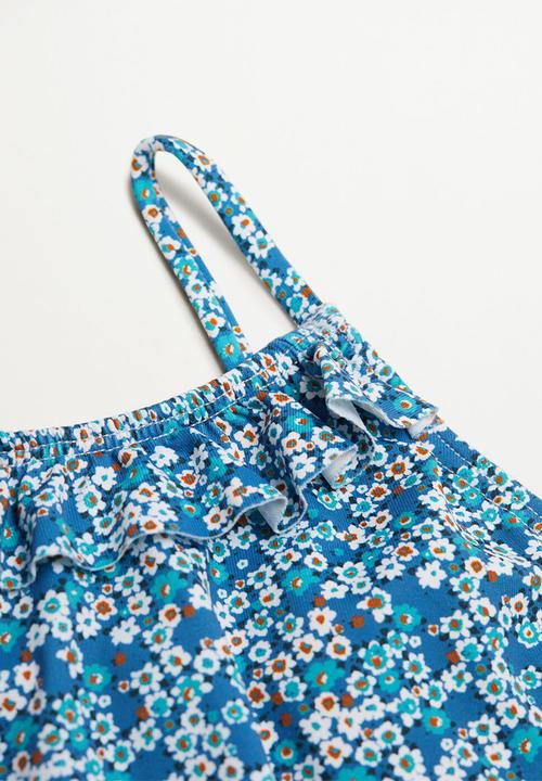 MANGO - Swimsuit marina - blue