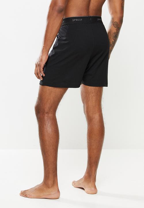 Superbalist - Kris knit boxers - black